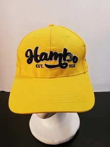 Finn Track Hambo Est. cappello giallo corsa cavalli 1926 - Foto 1 di 5