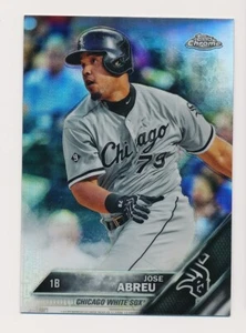 2016 Topps Chrome Refractor Jose Abreu #63 Chicago White Sox - Imagen 1 de 2