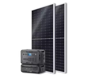 BLUETTI AC500 Power Station Generator 5000W +B300K with 2* 540W Solar Panel - Picture 1 of 12