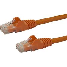 StarTech.com 14ft CAT6 Ethernet Cable - Orange Snagless Gigabit - 100W PoE UTP 6