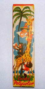 1960 Buntstifte OVP  KURZ KG Colorist Kind Giraffe Affe Afrika Nürnberg Vintage - Bild 1 von 4