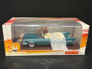 1/43 GLM/Stamp Models - 1961 Chrysler Imperial Crown Convertible Teal Blue - Picture 1 of 6