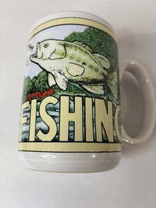 kaffeebecher keramik 16oz "angeln" - Bild 1 von 4