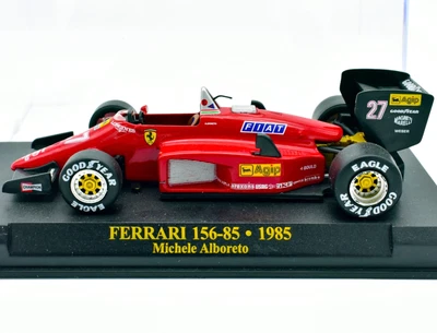 Modellini Ferrari f1 scala 1/43 formula 1 auto gp collezione 156-85 alboreto ixo - Immagine 1 di 3