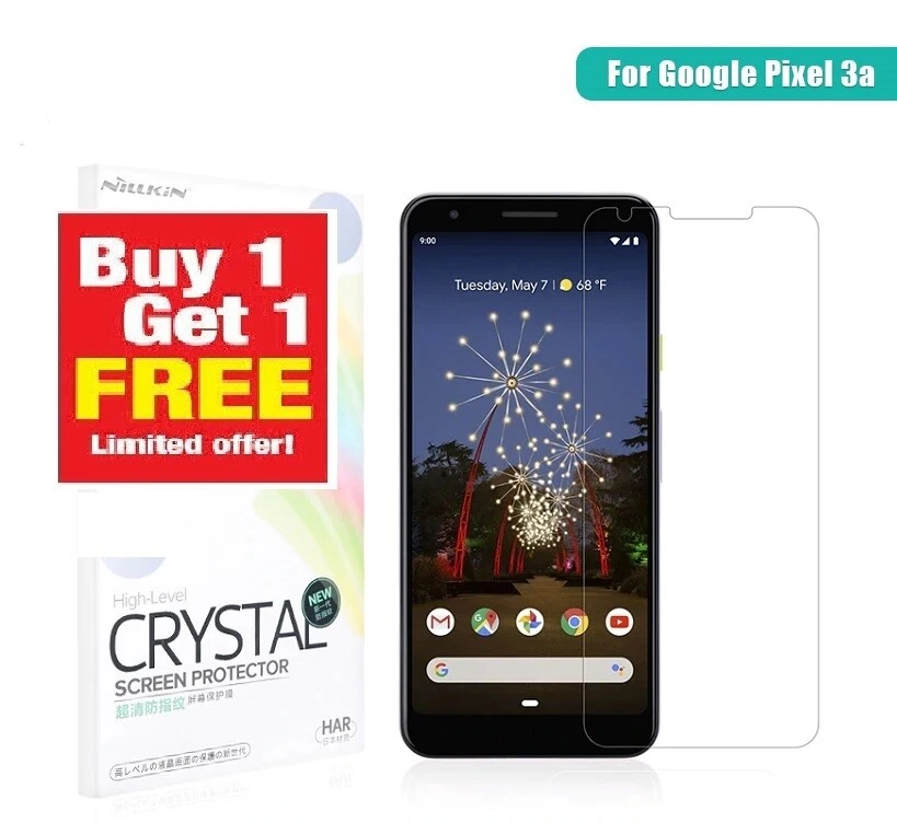  For Google Pixel 3A Tempered Glass Mobile Phone Screen Protector - Image 1 of 1
