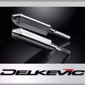 Ducati Monster 620 2002-2006 Slip On 13" Tri-Oval Stainless Exhaust Muffler Kit - Picture 1 of 5
