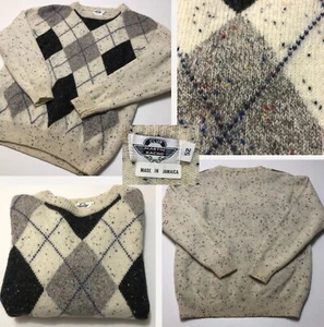 Suéter de Lana Shetland Club Martini Racing de Colección Talla M/L Pullover Tweed Argyle Retro - Imagen 1 de 17