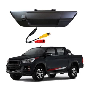 Car Rear View Camera For Toyota Hilux Revo 15-C N/A Trunk Handle Reverse Cam CCD - Picture 1 of 11