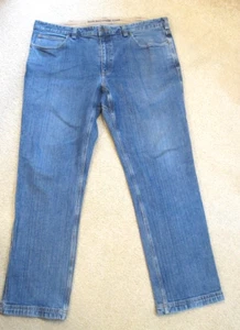 Duluth Trading Men's 40x31 Blue Flex Fire Hose Cotton Canvas Denim Jeans - Picture 1 of 10