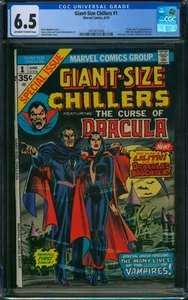 Giant-Size Chillers #1 ⭐ CGC 6.5 ⭐ 1st App LILITH Dracula's Daughter Marvel 1974 - Picture 1 of 2