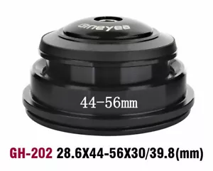 GINEYEA 44-56mm Cartridge Tapered Integrated 1-1/8' 28.6 Steerer Bearing Headset - Picture 1 of 3