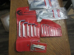 Snap-On Allen Wrench Set w/ Pouch hex key PLUS 40 EXTRAS - Picture 1 of 7