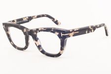 Tom Ford 5872 005 Gray Havana / Blue Block Eyeglasses TF5872-B 005 48mm