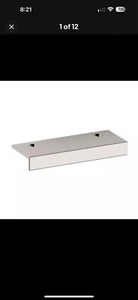 Baldwin 4620.BIN Edge Pull 2" Center to Center Finger Cabinet - Nickel - Picture 1 of 2