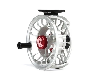 Nautilus X Series Fly Reels - Size XM - 4/5 - Color Brushed Titanium - New - Image 1 of 2