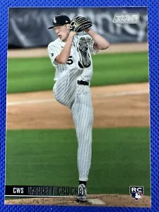 2021 #18 Garrett Crochet Topps Stadium Club Baseball RC Chicago White Sox - Picture 1 of 2