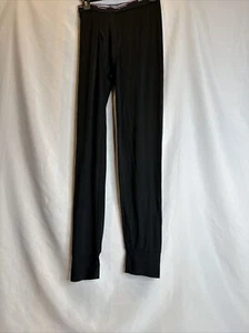 Dickie's XL 40 42 Basisschicht thermisch lang Johns schwarz Stretch Elasthan breite Taille - Bild 1 von 7