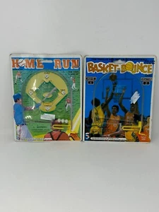 1987 Vintage Smethport HOME RUN Baseball and Basket-Bounce Basketball Pinball Y4 - Picture 1 of 5
