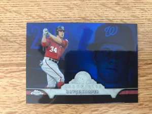 (1) 2016 Topps Chrome Chronicles ROY-BH Bryce Harper Washington Nationals - Picture 1 of 4