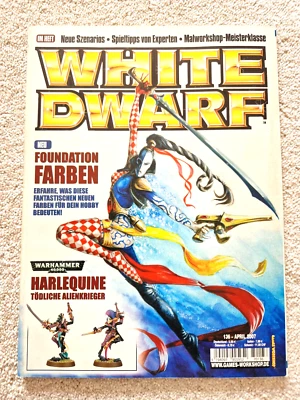 Warhammer White Dwarf Ausgabe Nr. 136 vom April 2007 Harlequine Tödliche Krieger - Bild 1 von 2