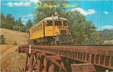 Railroad, CA, California Western , The Original Skunk, Dexter Press DT-92085-B