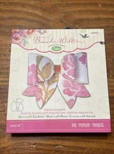 Sizzix Brenda Walton BIGZ Die French Bow #659621 Unsealed - Picture 1 of 10
