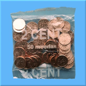 2   Euro - Cent - Beutel - Portugal 2009 - Bild 1 von 1