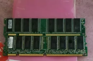 512MB 2X256MB MEMORY 32X64 168 PIN PC100 8NS 3.3V NON ECC SDRAM DIMM - Picture 1 of 1