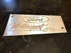 Ford 5.0 custom aluminum intake manifold plate plaque GT40 Mustang SVO