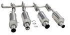 Mongoose Stainless Steel Exhaust FOR FORD Fiesta Mk6 ST150 - Cat Back  (SYSTEM)