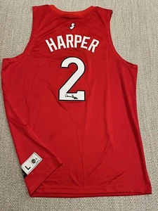 BECKETT COA DYLAN HARPER Signed Autographed Rutgers Basketball Jersey - Picture 1 of 2