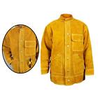 Summer Welding Jacket Shirts Flame Resistant Welder Leather Clothing For Men