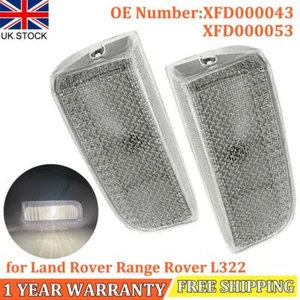 Pair Tailgate Rear Reverse Backup Light Lens L + R For Range Rover L322 03-12 UK - Picture 1 of 9