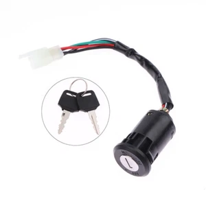 1 Set 50cc-250cc ATV With Wire Start Switch Door Locks Ignition Key Switch _xi - Picture 1 of 12