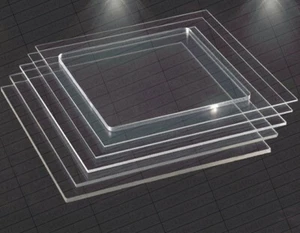 1x Double Sided Polishing JGS2 Fused Silica Quartz Glass Sheet 150*150*3mm MF QL - Picture 1 of 3