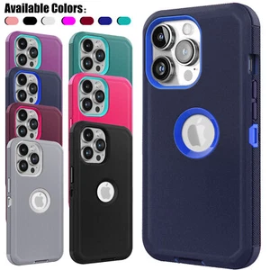 Für Apple iPhone 11 12 13 14 15 Pro Max 16 Plus XR Handyhülle Stoßfest Cover - Bild 1 von 50