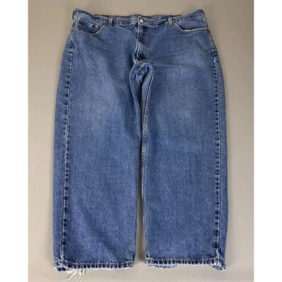 Levi's 550 Relaxed Fit Jeans Men's 48x30 (Fit 46x28) Blue Medium Wash Denim - Image 1 of 4