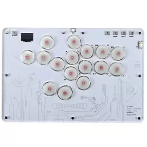 Fighting Keyboard 16 Keys Arcade Gaming Raspberry Pi for PC/Ps3/Ps4/Switch/Steam - Bild 1 von 6