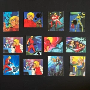Space adventure Cobra trading mini card Lot 12 set retro rare anime Japan m582 3 - Picture 1 of 4