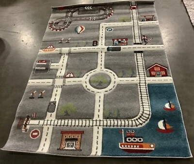 Alfombra GRIS/MARFIL 4'-0" x 6'-0" defecto, precio reducido 1172674943 CRK192F-4 Foto 1 de 4