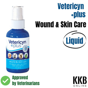Vetericyn Plus Antimicrobial Wound and Skincare for Animals 89ml - Vet Approved
