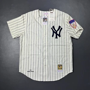 Camiseta deportiva 100 % auténtica Mickey Mantle Mitchell Ness 1951 de los Yankees de Nueva York talla 40 M - Imagen 1 de 6