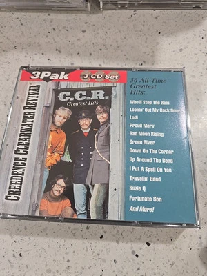 Creedence Clearwater Revival 3 CD Box Set 36 All Time Greatest Hits - Image 1 of 2