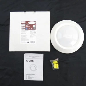 6" LED Disk Light CREE C-DS6-A-950L-30K 950 Lumens Dimmable Damp Rated - Picture 1 of 5