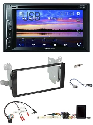 Pioneer Bluetooth 2DIN USB DVD DAB Lenkrad Autoradio für Mitsubishi Outlander 14 - Bild 1 von 4
