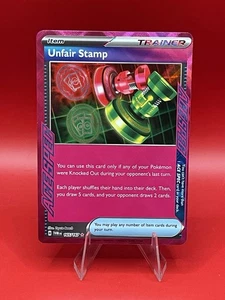 Unfair Stamp 165/167 Sv06: Twilight Masquerade Holo - Picture 1 of 2