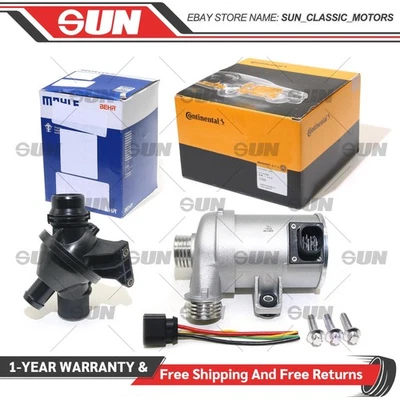 Continental Water Pump 11518635089 &MAHLE Thermostat 11538635689 for BMW N20 OEM - Image 1 of 4