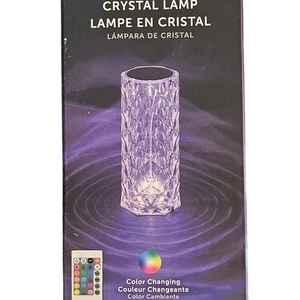 Kugel LED Kristall Lampe Farbwechsel NEU - Bild 1 von 6