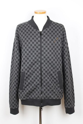 LOUIS VUITTON（LV） Giacca Louis Vuitton Damier jacquard con zip XL 68390389
