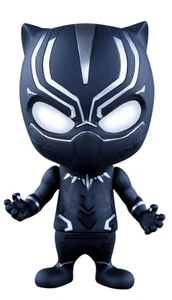 Cosbaby Civil War Captain America Small Black Panther 10cm Figure HotToys Marvel - Picture 1 of 4